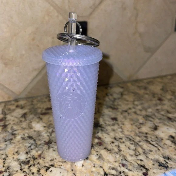 Starbucks | Dining | Starbucks Studded Iridescent Ice Bling Cold Cup  Ornament | Poshmark